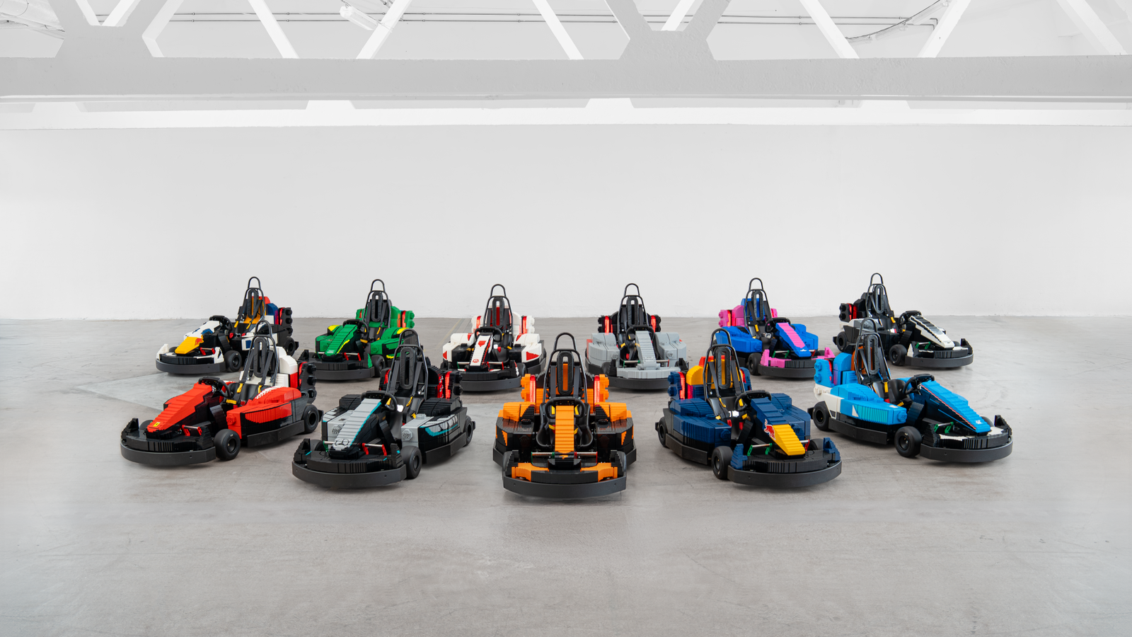 Lego F1 cars