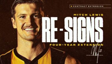 Lewis locks away future at Hawthorn