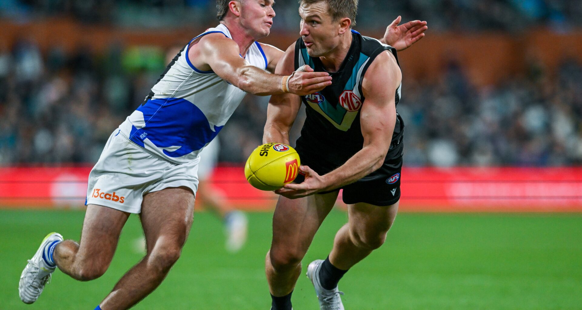 AFL R17 match report: Port pips Roos as hoodoo continues