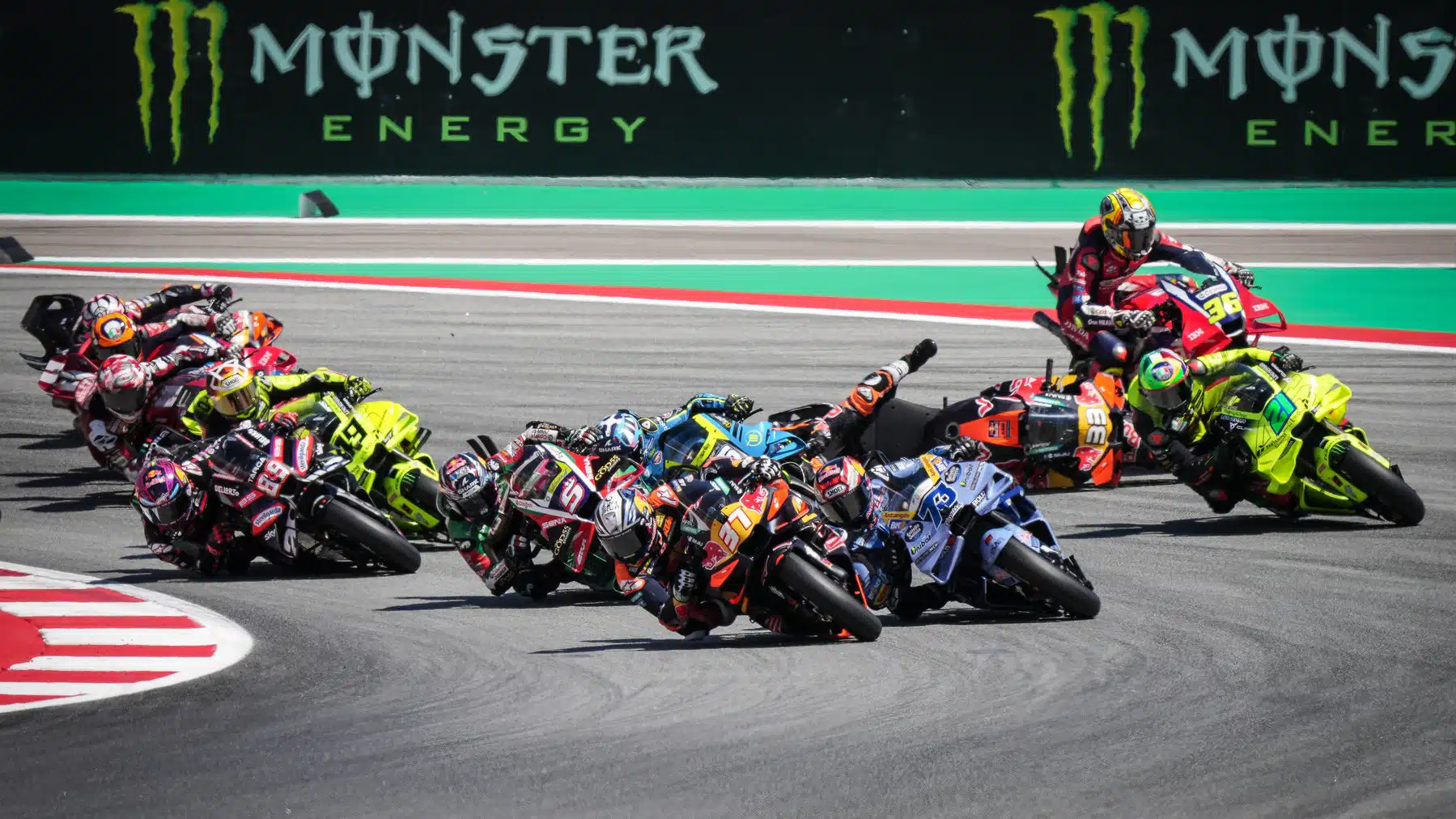 Liberty portrays MotoGP riders as 21st-century gladiators, with good reason