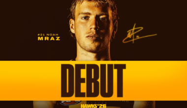 Double debutant delight: Mraz to play first AFL game