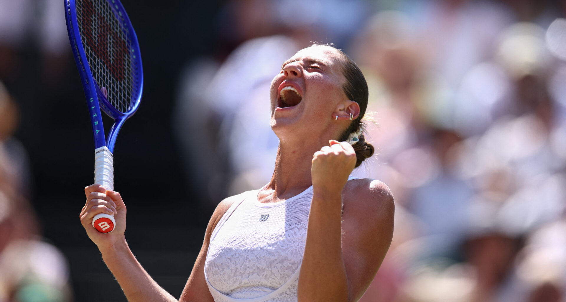 Kostyuk one win from history after reaching first Wimbledon semifinal