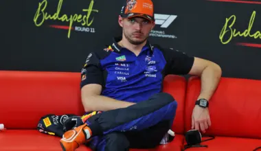 Max Verstappen (NLD) Red Bull Racing in the post race FIA Press Conference. 26.07.2026. Formula 1 World Championship, Rd 11, Hungarian Grand Prix, Budapest, Hungary, Race Day.