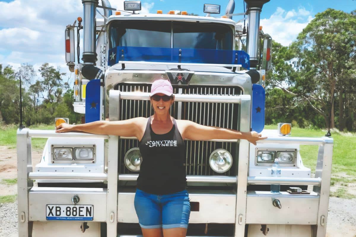 Swapping security work for life behind the wheel of a Western Star