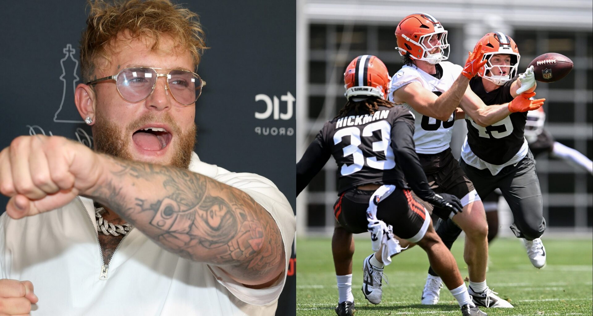 Jake Paul and the Cleveland Browns