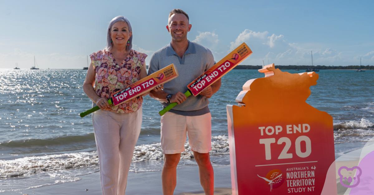 Study NT Takes Its International Education Pitch to the Cricket Field