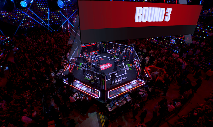 Vizrt graphics help Girraphic deliver MMA event in stadium and on Netflix