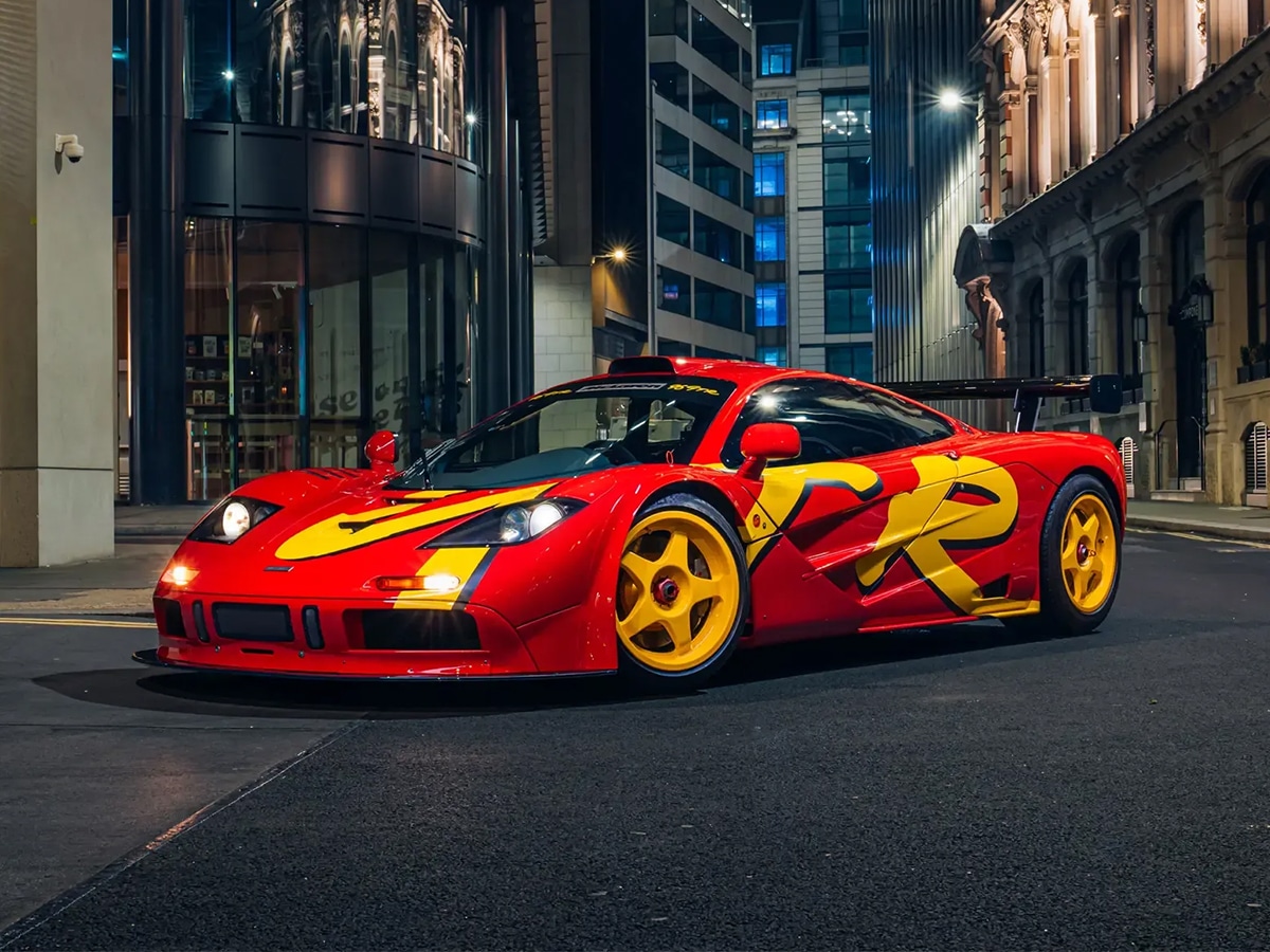 Nick Mason's $35 Million 'Pop Art' McLaren F1 GTR Up For Grabs