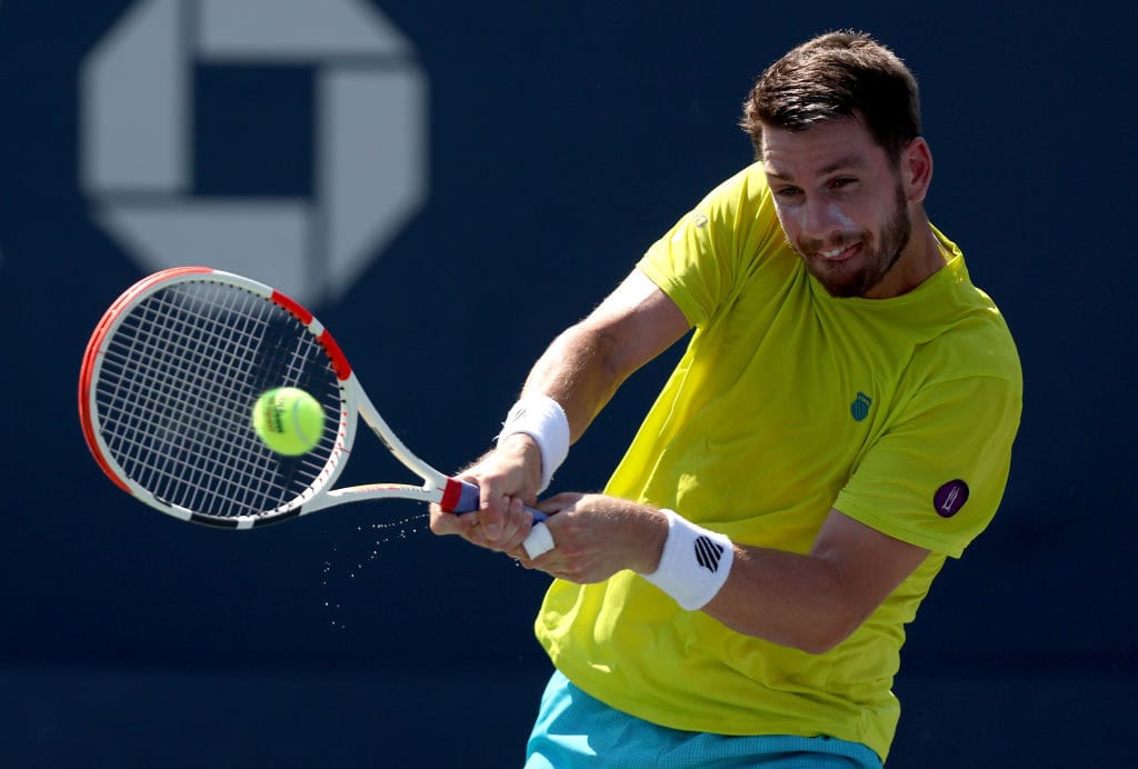 Cameron Norrie in the first round of the 2022 US Open, New York