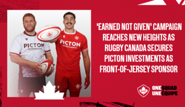 ‘EARNED NOT GIVEN’ CAMPAIGN REACHES NEW HEIGHTS AS RUGBY CANADA SECURES PICTON INVESTMENTS AS FRONT-OF-JERSEY SPONSOR — Rugby Canada