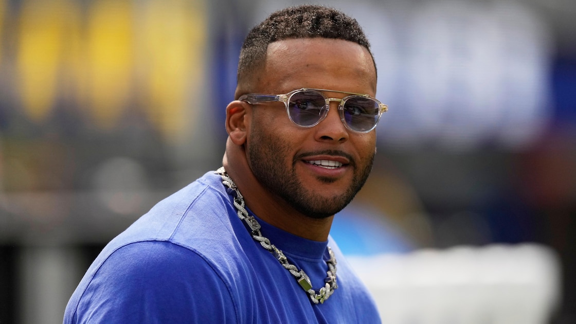 Aaron Donald Reportedly Seen Working Out at Rams Facility in Video Amid NFL Comeback Rumors
