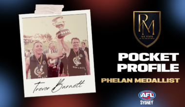 Phelan Medallist Pocket Profile - Trevor Burnett