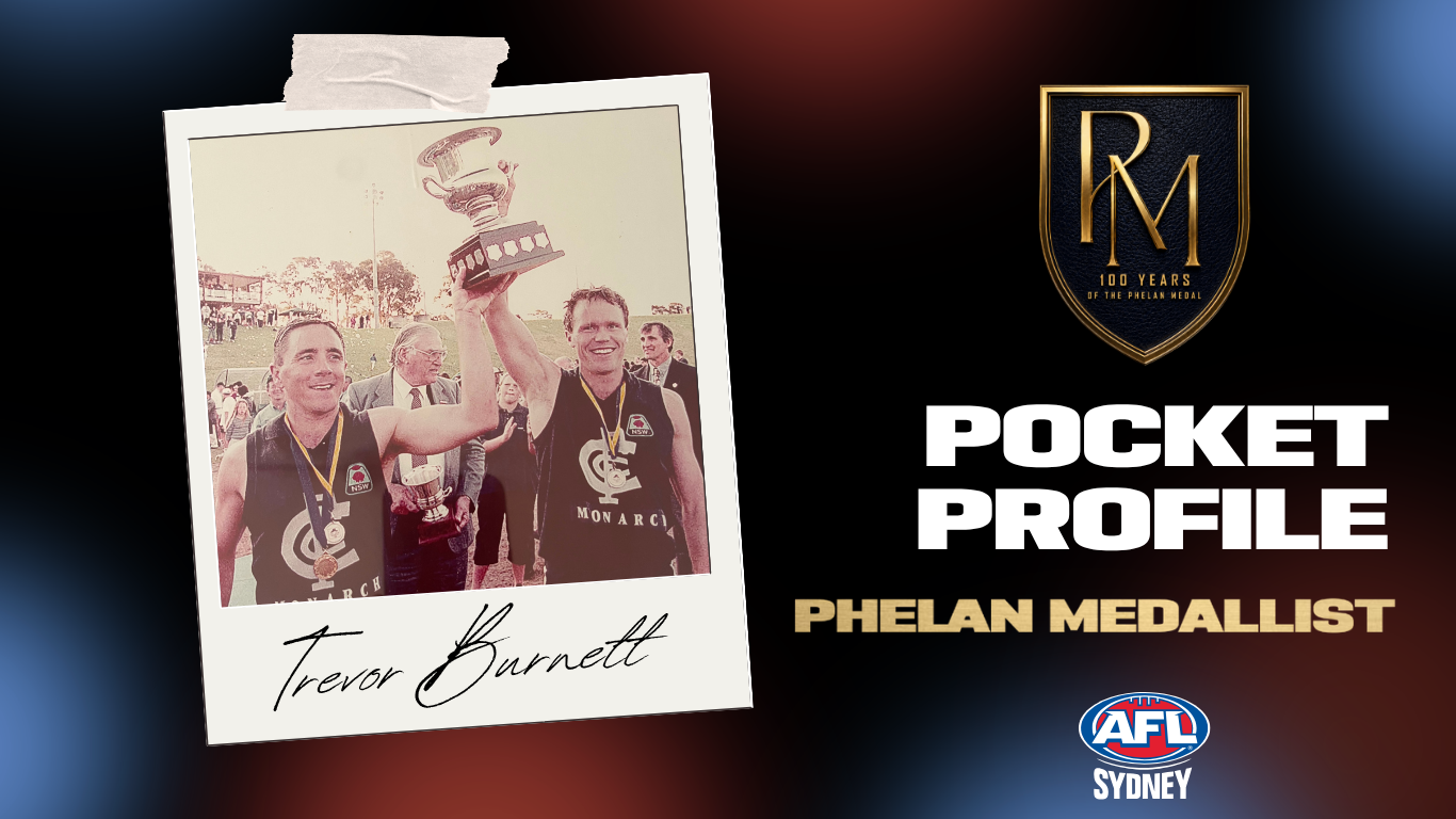Phelan Medallist Pocket Profile - Trevor Burnett