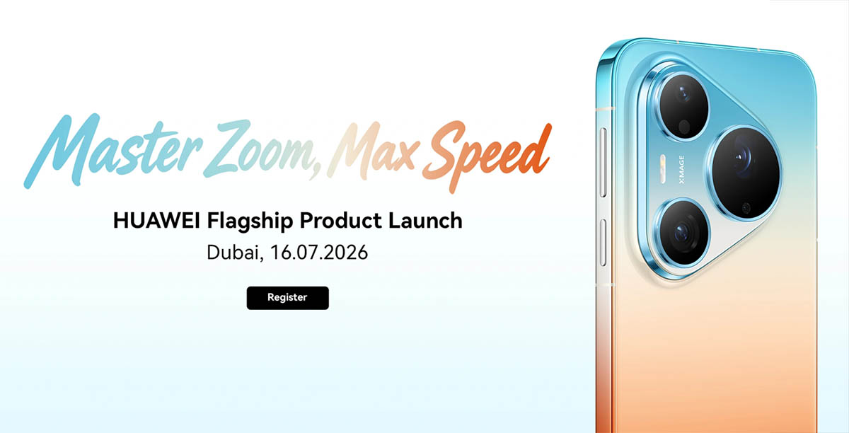 Huawei Pura 90s Series UAE launch poster