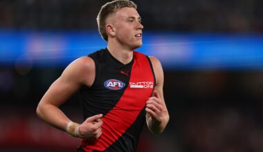 Bombers young gun released from hospital after elevated heart rate