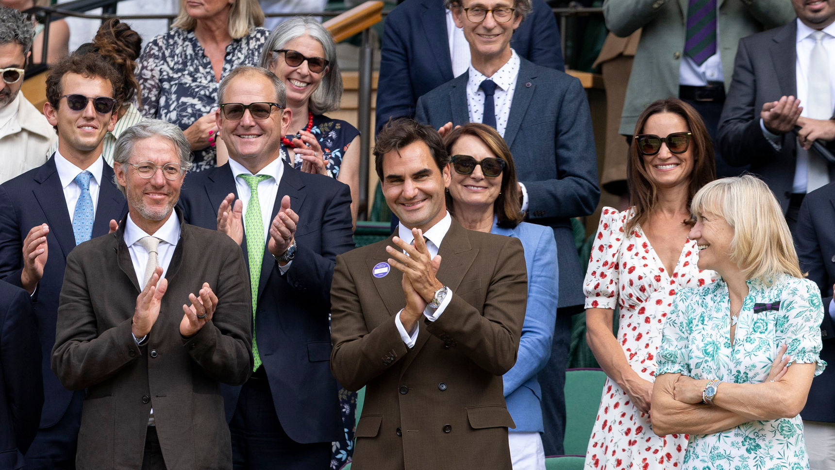 Tennis greats among Royal Box guests on Day 8 - Wimbledon