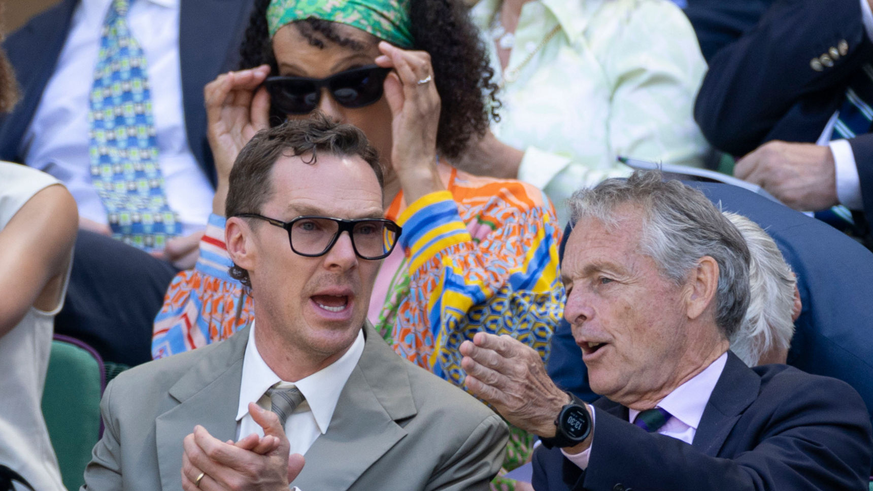 All the Court's a stage as Cumberbatch joins Royal Box on Day 9 - Wimbledon