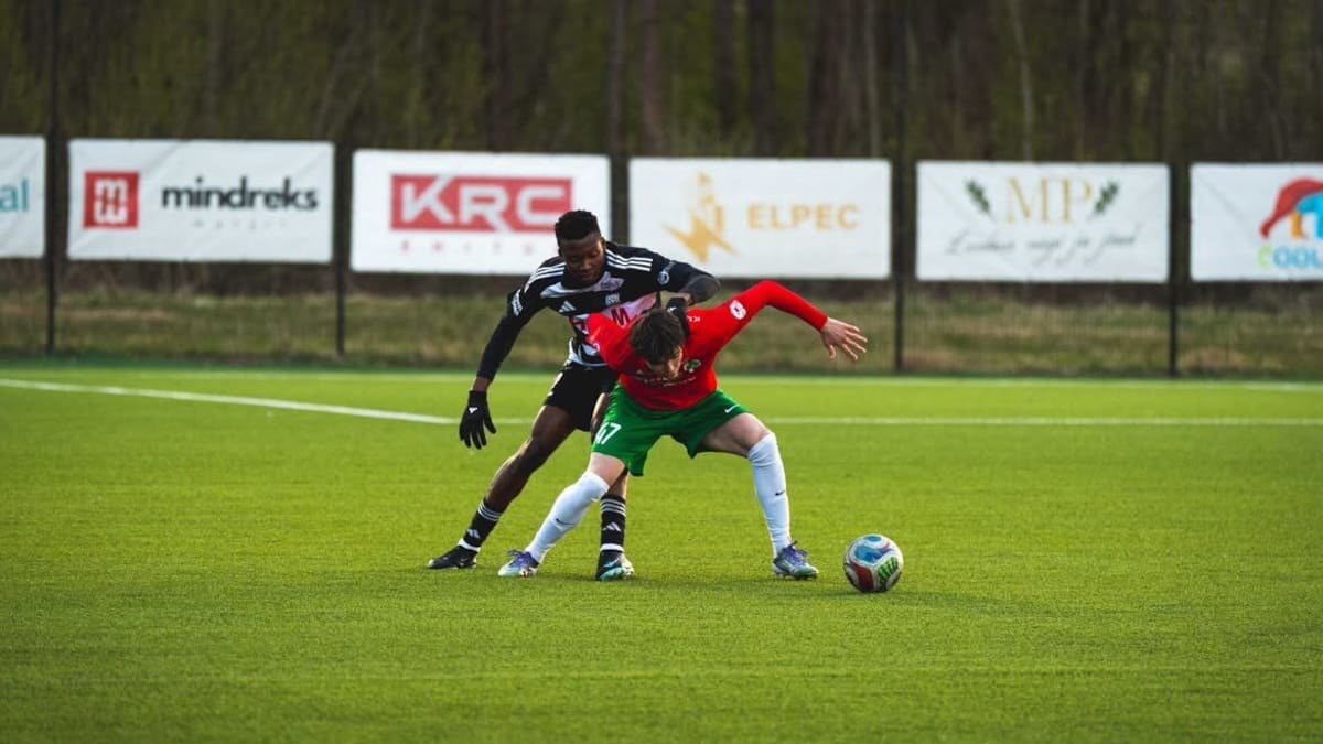 Football: Jacob Kleinsmith’s journey from Tauranga to Estonia’s professional league