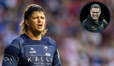 Rassie Erasmus reveals he was blocked by SA Rugby over Janse van Rensburg selection