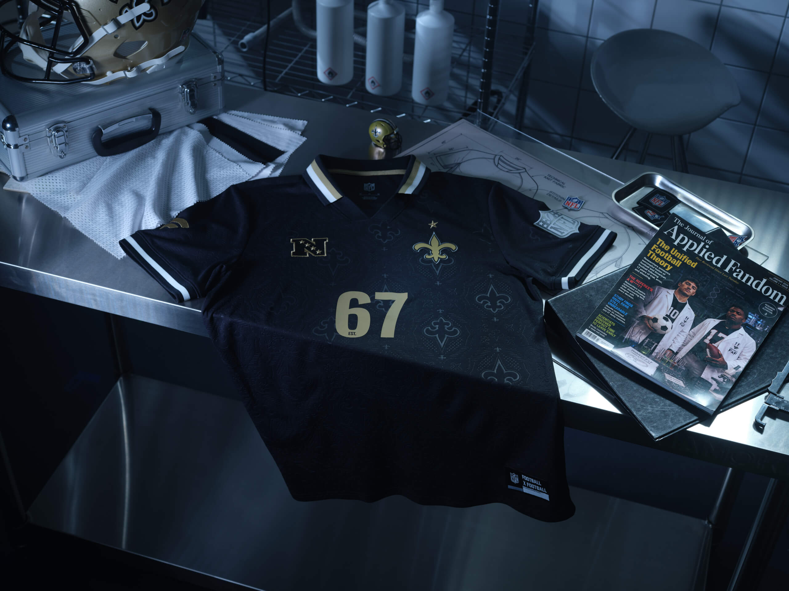 Saints soccer jersey