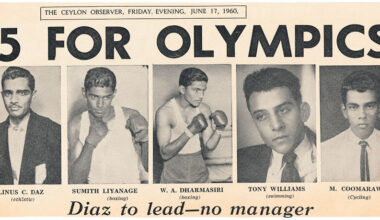 Sumith Liyanage – boxing legend of Olympic fame – The Island