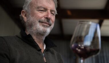Sir Sam Neill’s Two Paddocks wine sales soar 1800% as fans toast star actor’s life