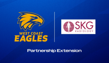 West Coast Eagles renew partnership with SKG