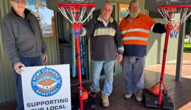 Opportunities for Port Stephens Stingrays basketball reps