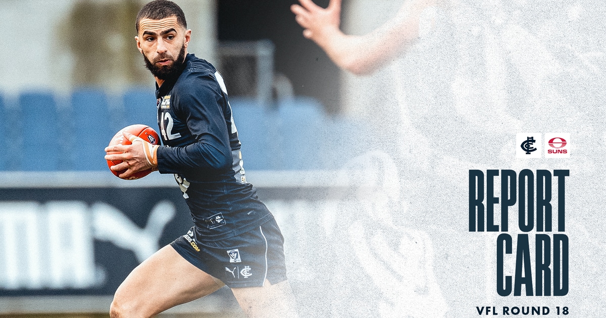 VFL report card: How every AFL Blue performed in VFL Round 18