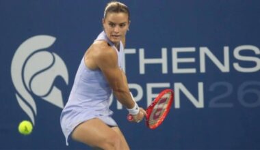 Sakkari powers into Athens Open second round with straight-sets win