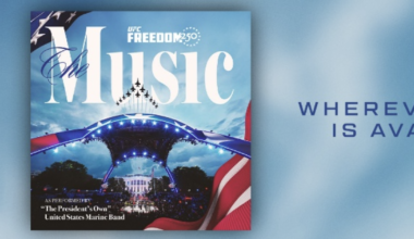 UFC Freedom 250 Soundtrack Set For Official Release