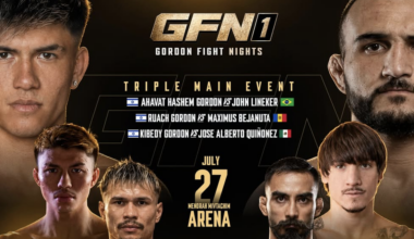 Lineker vs. Gordon: GFN 1 Fight Card, Start Time & Stream