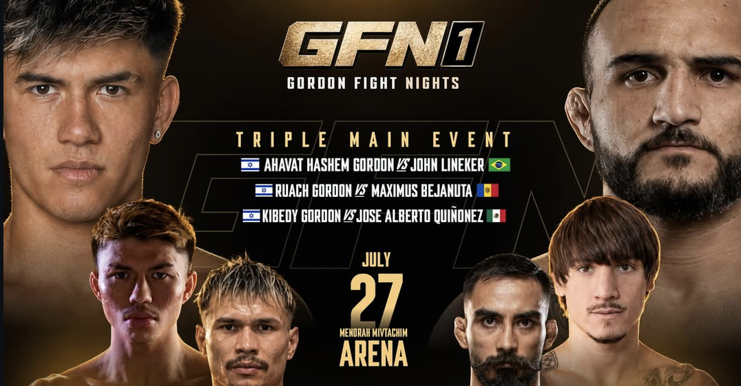 Lineker vs. Gordon: GFN 1 Fight Card, Start Time & Stream