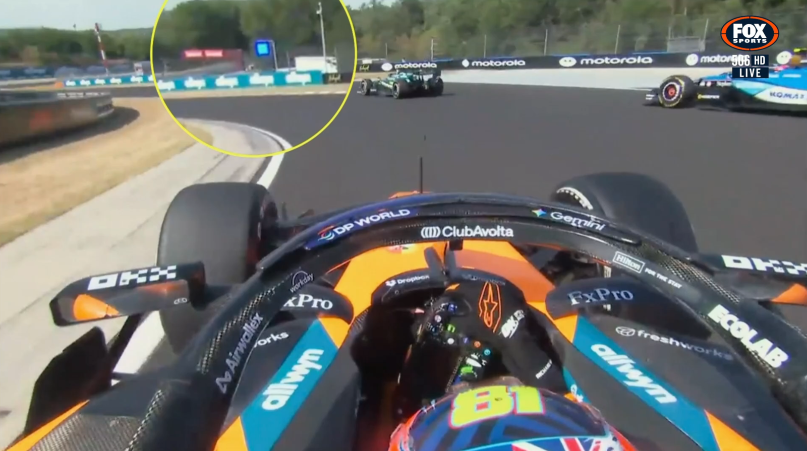 Sainz’s Piastri claim unravelled by new Hungary footage