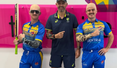 Sam & Ant call on Darwin cricket fans to join the Weathers Army