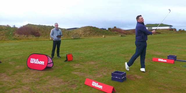 What happened when this golf pro was fitted for Wilson irons