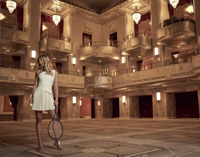 Waldorf Astoria Serves Up Tennis Beneath the Chandeliers | News