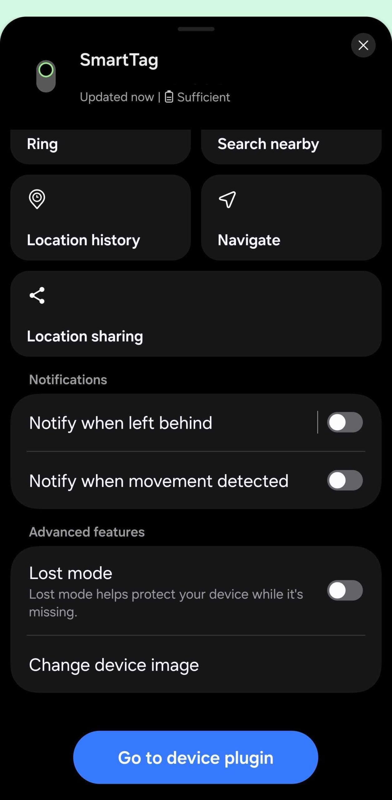 galaxy smarttag 2 notifications