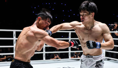 Shozo Isojima plants a powerful punch on Eduard Folayang at The Inner Circle 21