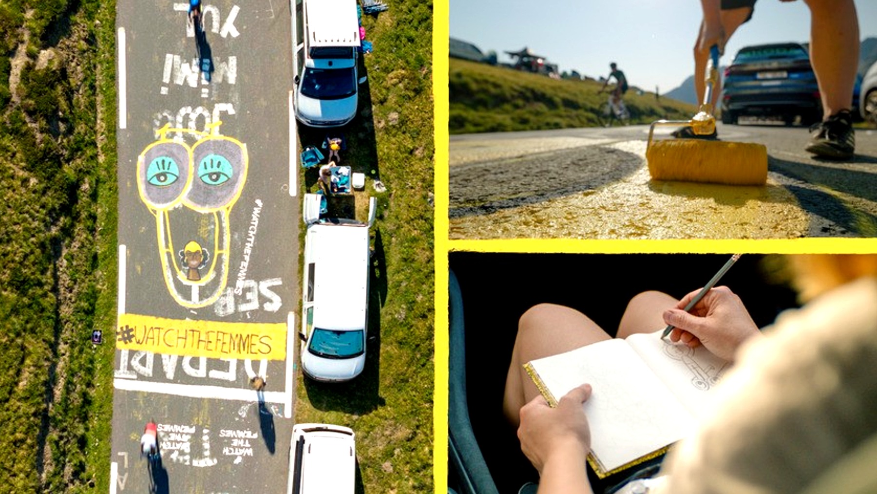 Škoda repurposes Tour de France penis graffiti in women’s cycling campaign