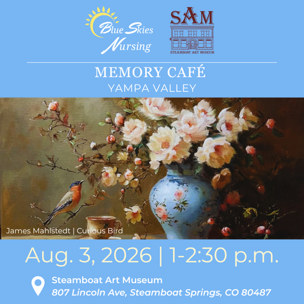 Steamboat Art Museum partnering with Blue Skies Nursing for August Memory Café
