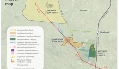 Quinbrook seeks approval for large solar farms to help power Australia's push into making silicon for PV
