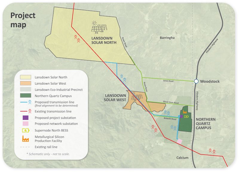Quinbrook seeks approval for large solar farms to help power Australia's push into making silicon for PV