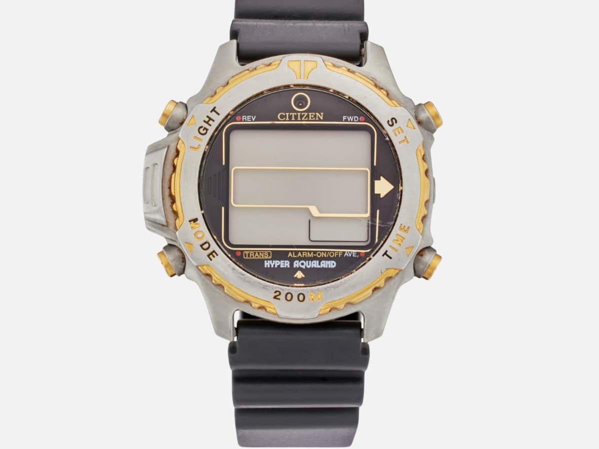 Sotheby's space exploration 2026 auction - buzz aldrin watch citizen promaster hyper aqualand watch