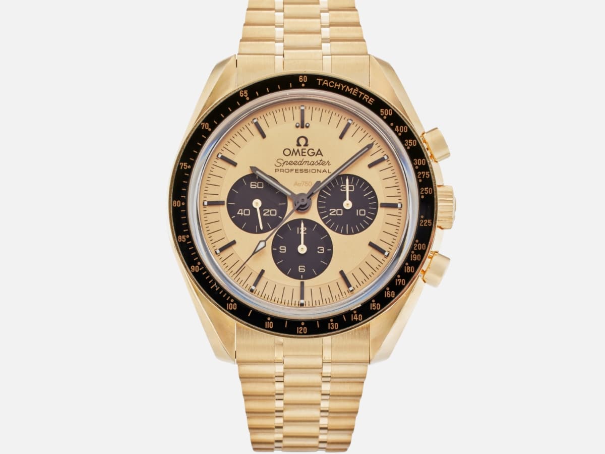 Sotheby's space exploration 2026 auction - buzz aldrin watch omega speedmaster 3861