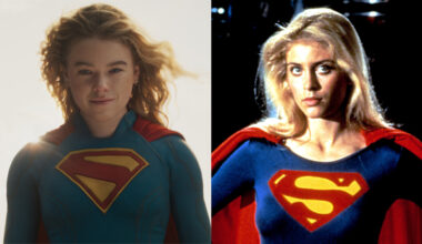 Supergirl Milly Alcock and Helen Slater