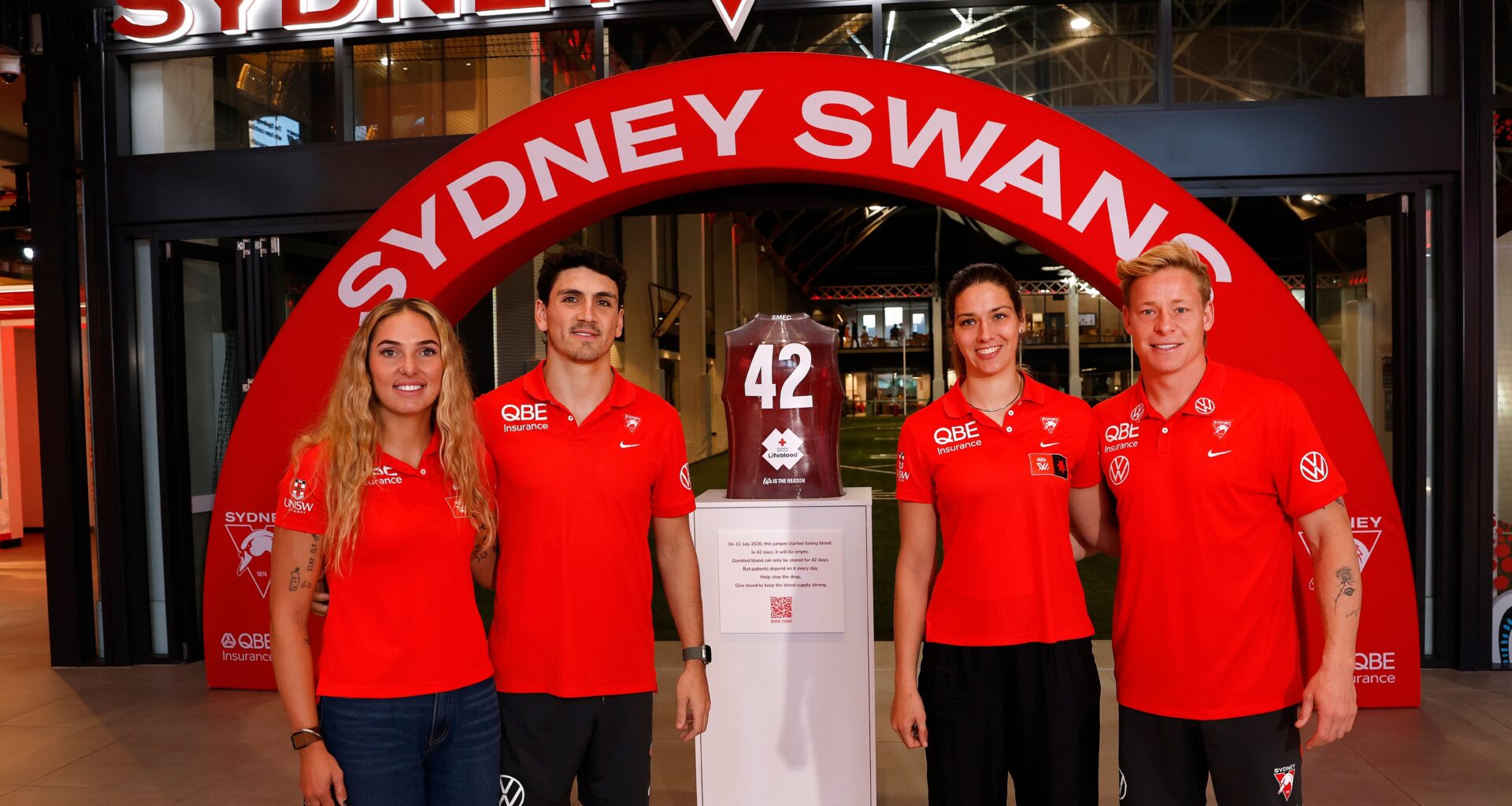 Sydney Swans and Lifeblood spotlight ‘Round 42’