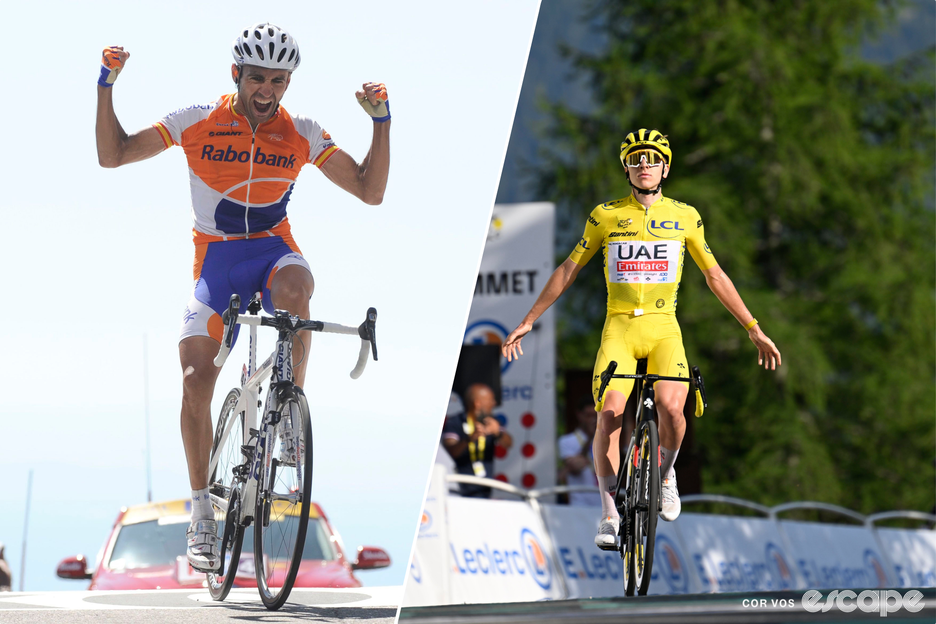 Why has the performance gap between Tour de France riders and top amateurs remained stable?