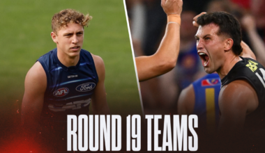 AFL Teams Round 19 2026: Confirmed line-ups, ins and outs