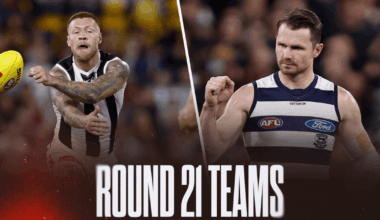 AFL Teams Round 21 2026: Confirmed line-ups, ins and outs